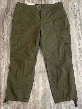 Social Standard by Sanctuary Fatigue Poplin Surplus Crop Cargos